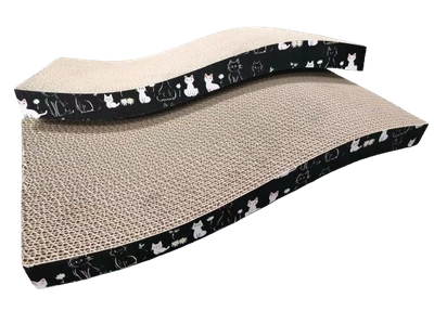 Karton Katzenkratzer Welle