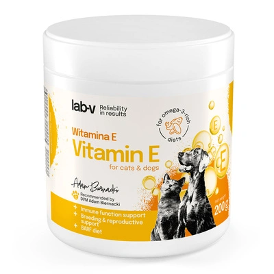 Lab-v Vitamin E – natürlicher antioxidativer Zellschutz 200 g