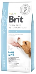 Brit Grain Free Veterinary Diet Dog Obesity Lamm und Erbse 12kg