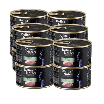 DOLINA NOTECI Premium für Katzen reich an Gans 12x185g