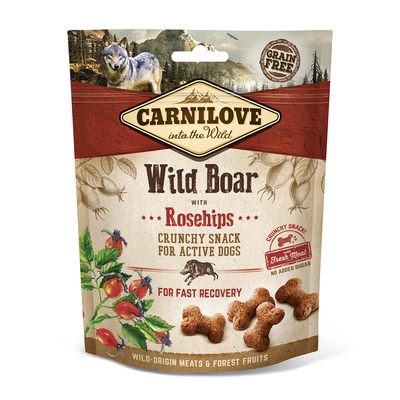 Carnilove Crunchy Snack, Wildschwein und Hagebutten 200 g