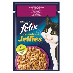 Felix Sensations Gelees Ente mit Spinat in Gelee 85g