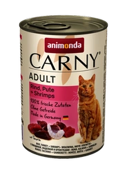 Animonda Cat Carny Adult Beef, Turkey & Prawns 400g