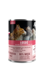 PetRepublic Lachsstücke in delikater Soße für sterilisierte Katzen 400g