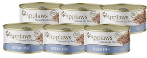 APPLAWS Ocean Fish In Broth Tin 6x156g