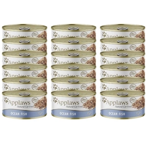 APPLAWS Ocean Fish In Broth Tin 24x70g