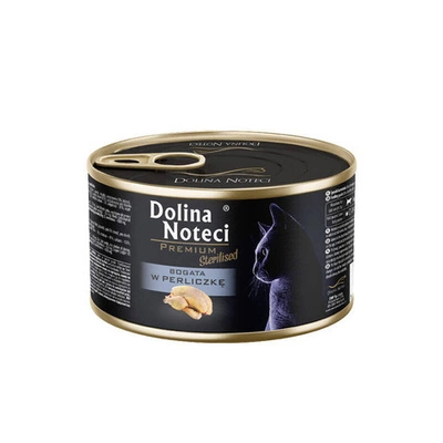 DOLINA NOTECI Premium Sterilised für Katzen reich an Perlhuhn 185g