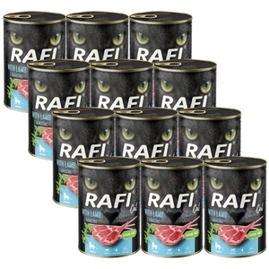 RAFI Cat Adult Sterilised mit Lamm 12x400g