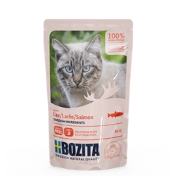 BOZITA Stückchen in Lachssauce 85g