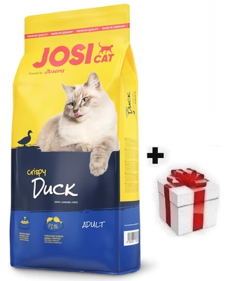 JosiCat Josera Crispy Duck 18kg + Überraschung für die Katze