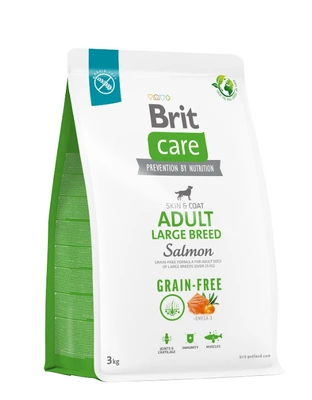 BRIT CARE Hund getreidefrei Adult Große Rassen Lachs 3kg