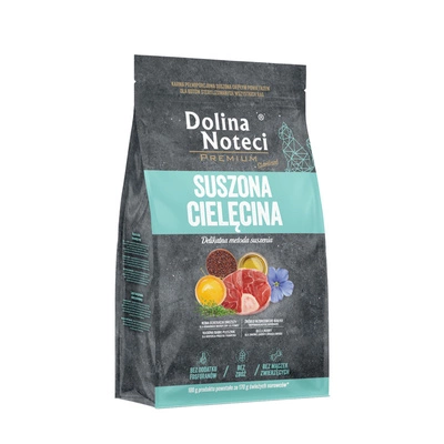 Dolina Noteci Premium Trockenfutter für sterilisierte Katzen aller Rassen Kalbfleisch 2 kg