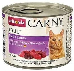Animonda Cat Carny Adult Rindfleisch und Lamm 200g