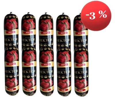 Premium Hektor Hundefutter Riegel mit Rindfleisch 10 x 900g