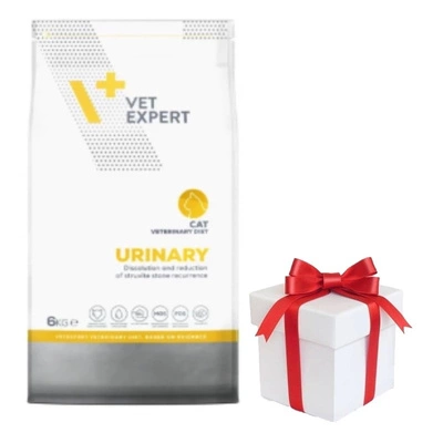 VETEXPERT Veterinary Diet Cat Urinary 6kg + Überraschung für die Katze GRATIS!