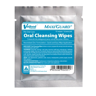 VETFOOD Maxi/Guard Mundreinigungstücher 10 Stück