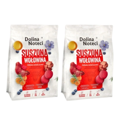 DOLINA NOTECI Premium Rindfleisch - Trockenfutter für Hunde 2x3 kg