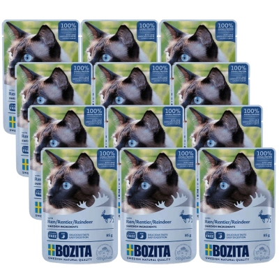 BOZITA Rentier-Wackelpudding-Stücke (Tütchen) 12x85g