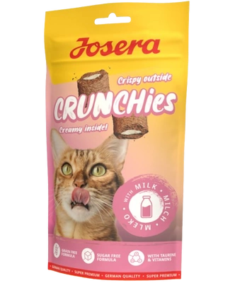 JOSERA Crunchies - mit Milch (Katzenleckerli) 60g