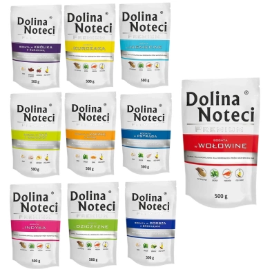 Dolina Noteci PREMIUM Mix alle Geschmacksrichtungen 10x500g