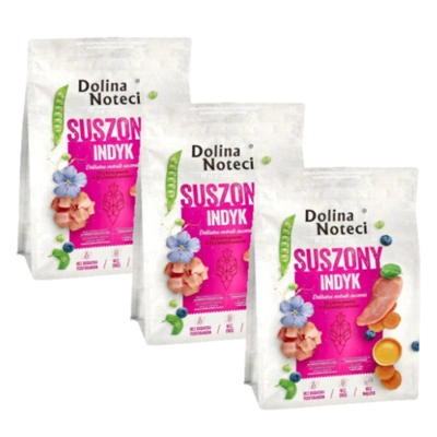 DOLINA NOTECI Premium Truthahn - Trockenfutter für Hunde 3x3 kg