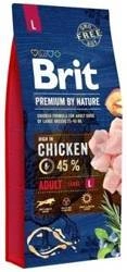 Brit Premium By Nature Adult L mit Huhn 15kg