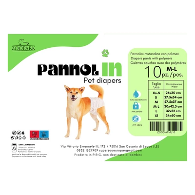 PannolIN Frauenwindeln Größe M-L 30x42,5cm 10 Stück/Packung.