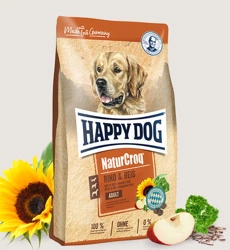 Happy Dog NaturCroq Rind&Rice 15kg + Überraschung für den Hund