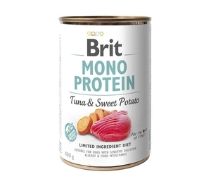 Brit Mono Protein Tuna & Sweet Potato 12x400g -2% Rabatt auf das Set