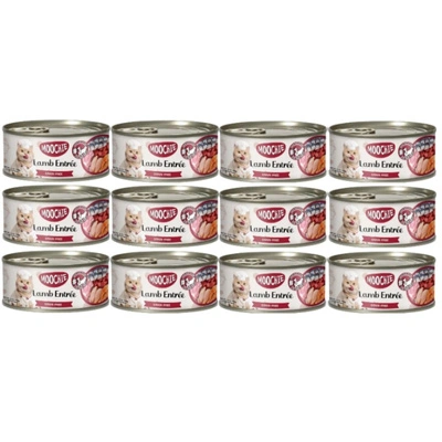 MOOCHIE LAMM- UND RINDERVORSPEISE IN KNOCHENBRÜHE 12x156 g