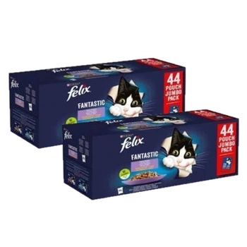 Felix Fantastic Mixed Meat Jelly 2x(44x85g)