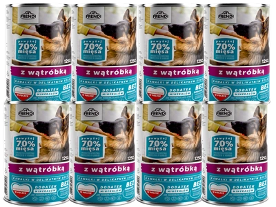 Frendi-Stücke in zarter Lebersauce 8x1250g