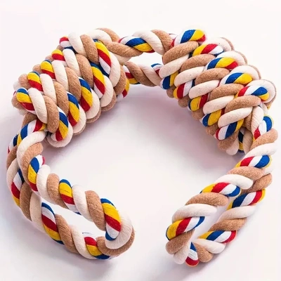 Hundespielzeug, Baumwollseil, groß, xxl, 60 cm