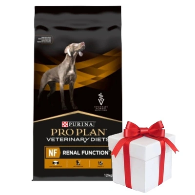 PURINA Pro Plan Tiernahrung NF Nierenfunktion 12kg + Überraschung für den Hund GRATIS!