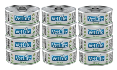 Farmina Vet Life Feline Renal 12x85g