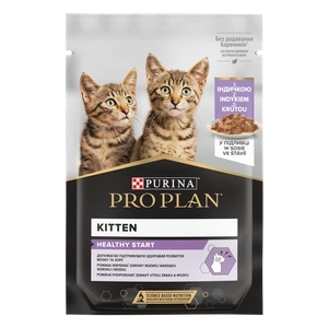 PRO PLAN Nutrisavour Kitten Food zarte Stücke mit Pute in Sauce 85g