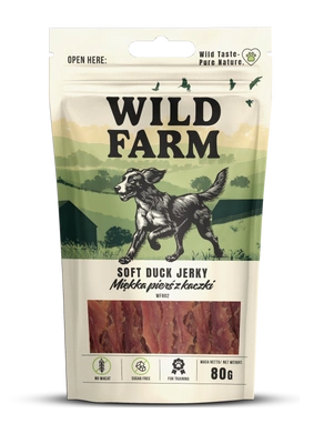 WILD FARM weiche Entenbrust 80g Hundeleckerli
