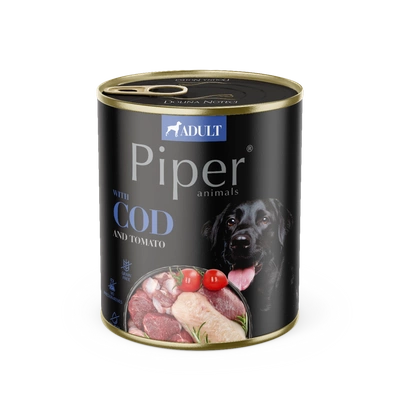 DOLINA NOTECI Piper für Hunde mit Kabeljau und Tomate 800g