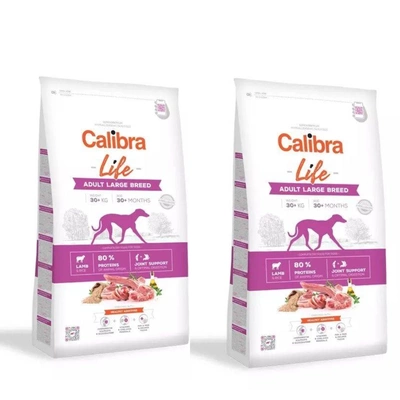 Calibra Dog Life Adult Große Rassen Lamm 2x12kg