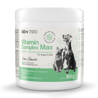 Vitamin Complex Max – Vitamin- und Mineralstoffkomplex für Hunde und Katzen 300 g