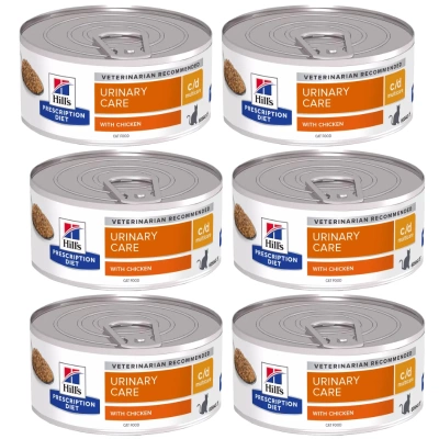 Hill's Prescription Diet c/d Multicare Feline Huhn 6x156g