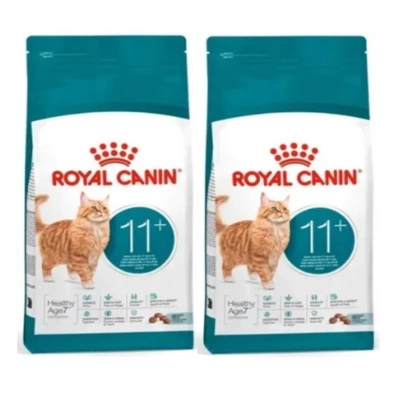 ROYAL CANIN Ageing Senior 11+ 2x2kg Trockenfutter für ausgewachsene Katzen über 11 Jahre