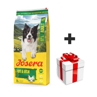 JOSERA Adult Leicht & Vital 12,5kg + Überraschung für den Hund
