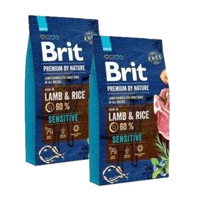 Brit Premium By Nature Sensitive Lamm 2x8kg