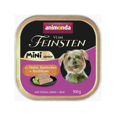 ANIMONDA Vom Feinsten Mini Senior Huhn/Kaninchen 100g