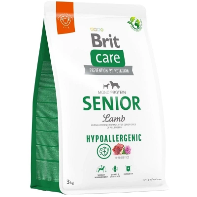 BRIT CARE Hypoallergenes Lammfleisch für Senioren 3kg