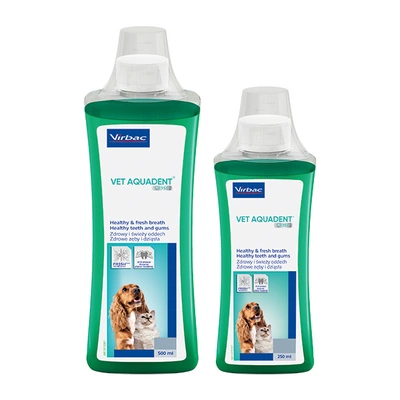 Virbac Vet Aquadent für Hunde und Katzen 500ml