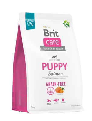 BRIT CARE Hund Getreidefrei Welpe Lachs 3kg
