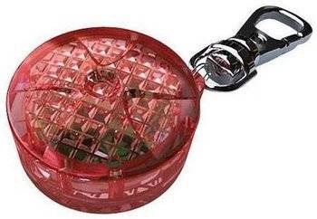 Trixie Leuchtanhänger für Hunde & Katzen Flasher Rot