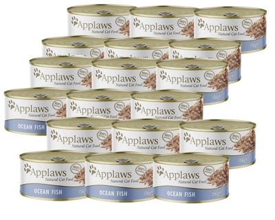 APPLAWS Ocean Fish In Broth Tin 24x156g